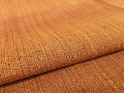 平和屋着物●上質な紬　縞　正絹　逸品　AAAU0156np