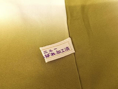 平和屋着物●上質な紬　雪芝　さが美扱い　正絹　逸品　AAAU0284np