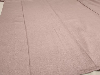 平和屋着物▽上質な色無地 単衣 紅藤色 正絹 逸品 未使用 AAAU0952iu