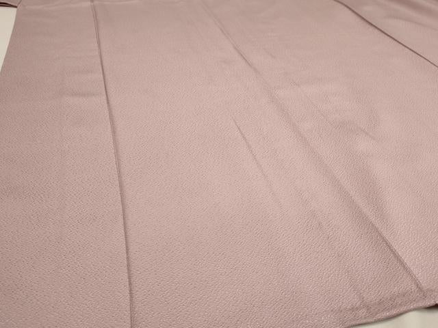 平和屋着物▽上質な色無地 単衣 紅藤色 正絹 逸品 未使用 AAAU0952iu