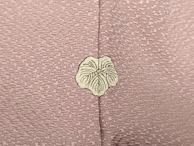 平和屋着物▽上質な色無地 単衣 紅藤色 正絹 逸品 未使用 AAAU0952iu
