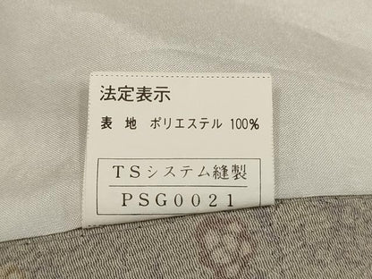 平和屋着物▽小紋 単衣 花鳥文 洗える着物 AAAU1126iu