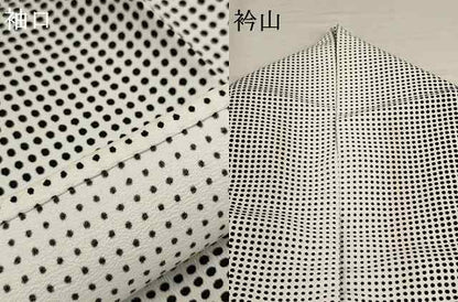 平和屋着物▽小紋 単衣 ドット柄 洗える着物 AAAU1143iu