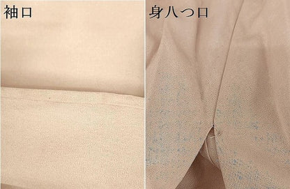 平和屋着物▽訪問着 単衣 霞冊子熨斗花文 暈し染め 正絹 逸品 AAAU4281np