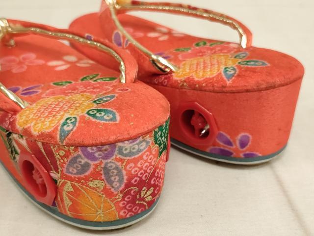 平和屋着物[]七五三 和装小物 草履 草花文 逸品 AAAU5227ja