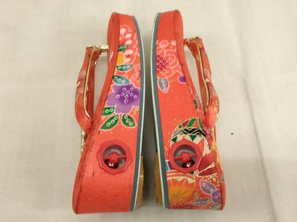 平和屋着物[]七五三 和装小物 草履 草花文 逸品 AAAU5227ja