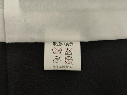 平和屋着物[]七五三　男の子　祝着・羽織・長襦袢・袴セット　5歳　鷹風景文　黒地　金彩　AAAU5371ja
