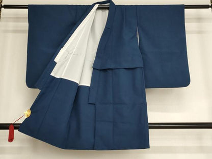 平和屋着物[]七五三　男の子　5歳　祝着・羽織・行灯袴・小物セット　騎馬風景文　金彩　AAAU5376ja