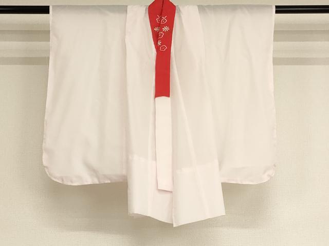 平和屋着物[]七五三　女の子　３歳　祝着　三つ身　長襦袢・被布セット　乙葉　くす玉文　洗える着物　AAAU5430ja
