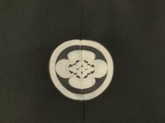 平和屋着物[]七五三　男の子　5歳　祝着・羽織・長襦袢・行灯袴・小物セット　黒地　逸品　AAAU5443ja