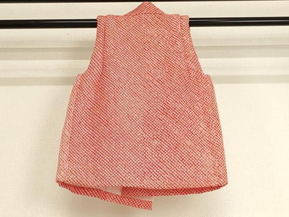 平和屋着物[]七五三　女の子　３歳　被布　総絞り　正絹　逸品　未使用　AAAU5512ja