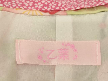 平和屋着物[]七五三　女の子　３歳　祝着　三つ身　長襦袢セット　花鼓文　金彩　乙葉　洗える着物　AAAU5529ja