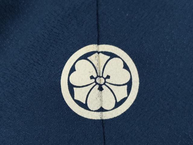 平和屋着物[]七五三　男の子　5歳　祝着・羽織・長襦袢セット　鷹　打ち出の小槌　暈し染め　金彩　洗える着物　AAAU5576ja
