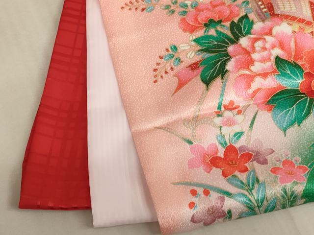 平和屋着物[]お宮参り　女の子　祝着　産着　初着　のしめ　花車文　暈し染め　金彩　AAAU5600ja