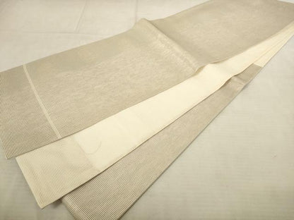 平和屋着物＊夏物 六通柄袋帯 霞文 金銀糸 正絹 逸品 AAAU6255pf
