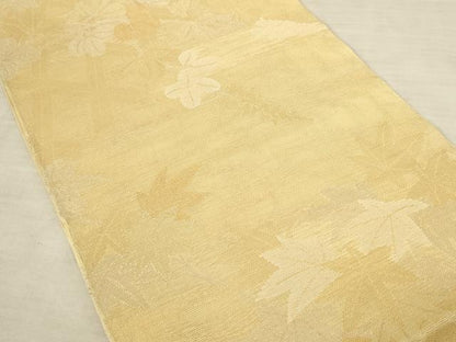 平和屋着物＊夏物 六通柄 本袋帯 枝葉籬文 金銀糸 正絹 逸品 AAAU6263pf