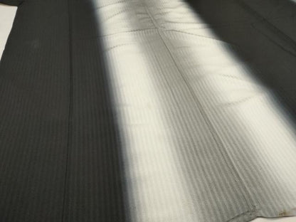 平和屋着物▽上質な小紋 単衣 霞縞 暈し染め 正絹 逸品 AAAU6450iu