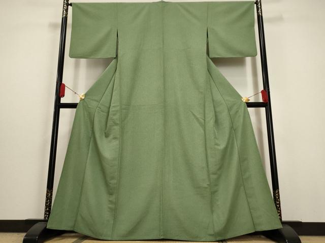 平和屋着物▽江戸小紋 単衣 両面染 大小あられ 洗える着物 AAAU6480iu