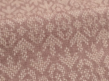 平和屋着物■お召　矢絣文様　正絹　逸品　AAAU6591iu
