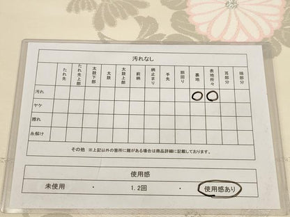 平和屋着物◎六通柄袋帯 唐織 花丸文 葡萄 正絹 逸品 AAAU7195dt