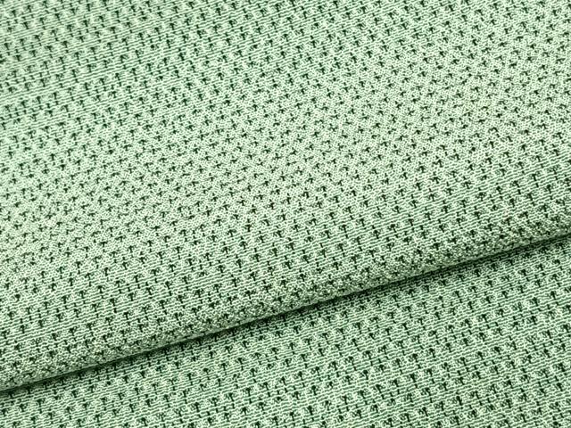 平和屋着物▽白鷹お召　単衣　蚊絣　さが美扱い　正絹　逸品　AAAU7998fy