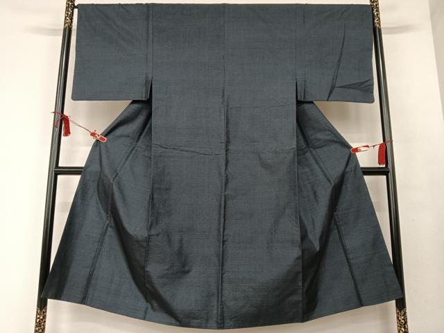 平和屋着物●男性 紬 アンサンブル 亀甲文様 正絹 逸品 AAAU8039zg