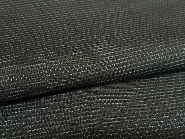 平和屋着物●男性 紬 アンサンブル 亀甲文様 正絹 逸品 AAAU8039zg