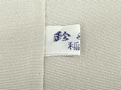 平和屋着物●創業460年・千總 訪問着 手描き 駒刺繍 流水花文 暈し染め 金彩 鈴乃屋扱い 正絹 逸品 AAAU8101zg