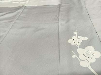 平和屋着物●訪問着　枝梅　正絹　逸品　AAAU8127zg
