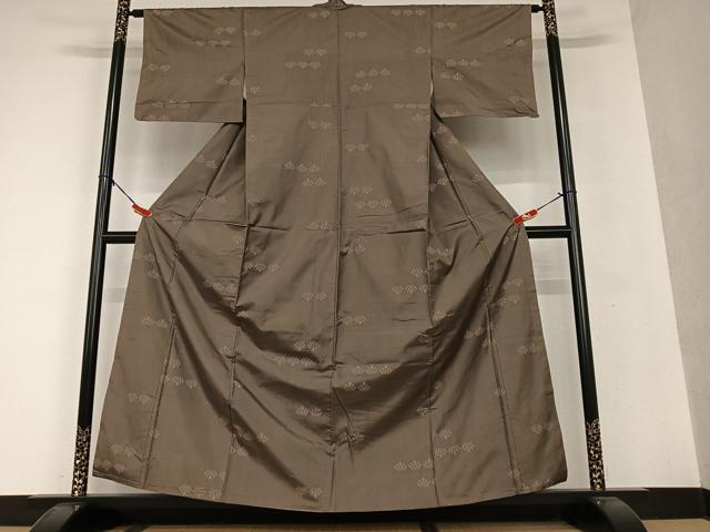 平和屋着物●本場大島紬 7マルキ 葦 三越扱い 正絹 逸品 AAAU8216zg