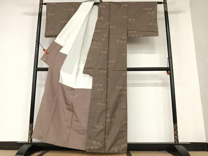 平和屋着物●本場大島紬 7マルキ 葦 三越扱い 正絹 逸品 AAAU8216zg