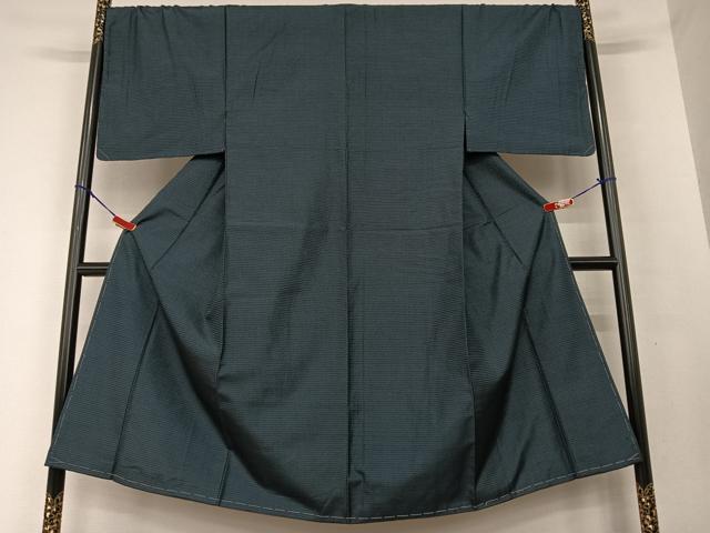 平和屋着物●男性 本場大島紬 アンサンブル 100亀甲 総詰 正絹 逸品 AAAU8240zg