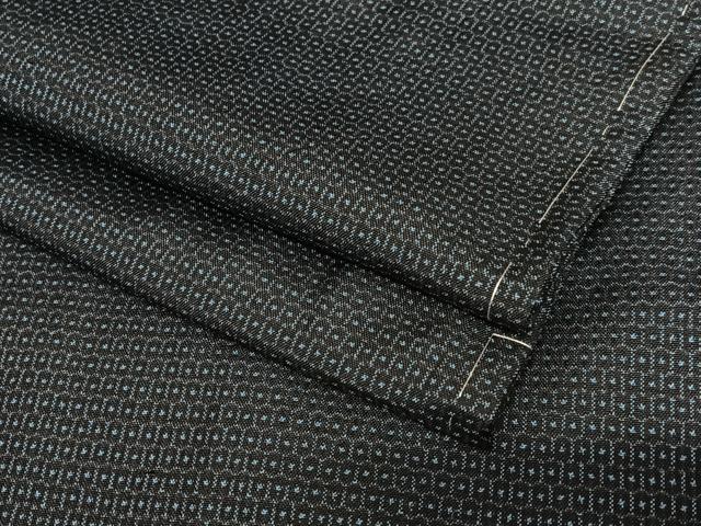 平和屋着物●男性 本場大島紬 アンサンブル 100亀甲 総詰 正絹 逸品 AAAU8240zg
