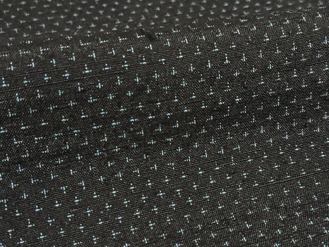 平和屋着物●男性 紬 アンサンブル 十字絣 正絹 逸品 AAAU8241zg