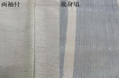 平和屋着物●訪問着　作家物　幸子　紬地　網干風景文　正絹　逸品　AAAU8322zg