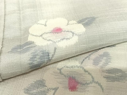 平和屋着物●上質な紬　舞花文　暈し染め　鈴乃屋扱い　正絹　逸品　未使用　AAAU8345zg