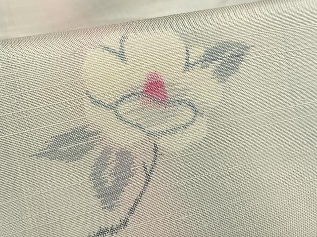 平和屋着物●上質な紬　舞花文　暈し染め　鈴乃屋扱い　正絹　逸品　未使用　AAAU8345zg