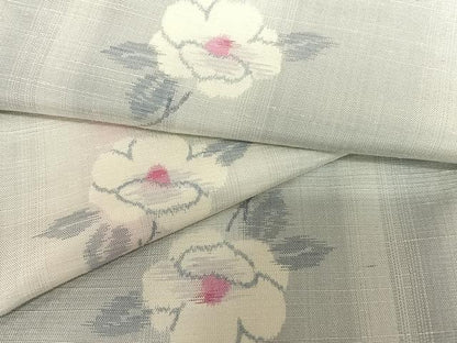 平和屋着物●上質な紬　舞花文　暈し染め　鈴乃屋扱い　正絹　逸品　未使用　AAAU8345zg