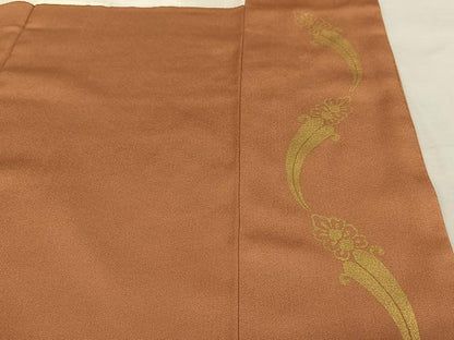 平和屋着物●訪問着 駒刺繍 舞花文 金彩 京王百貨店扱い 正絹 逸品 AAAU8374zg