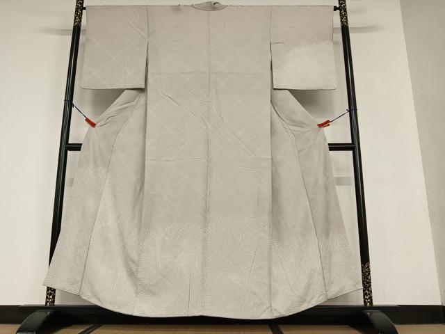 平和屋着物●訪問着 菊 正絹 逸品 AAAU8466zg