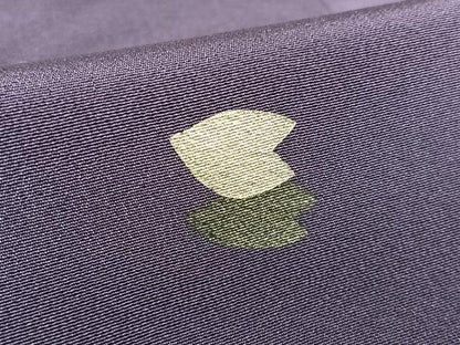 平和屋着物●染色作家 青野保夫 訪問着 舞桜 金銀彩 正絹 逸品 AAAU8474zg