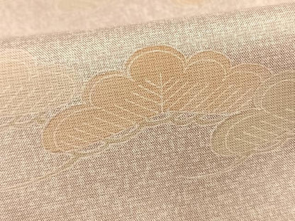 平和屋着物▽本場染大島紬 訪問着 単衣 松文 ロング丈 正絹 逸品 AAAU8508fy