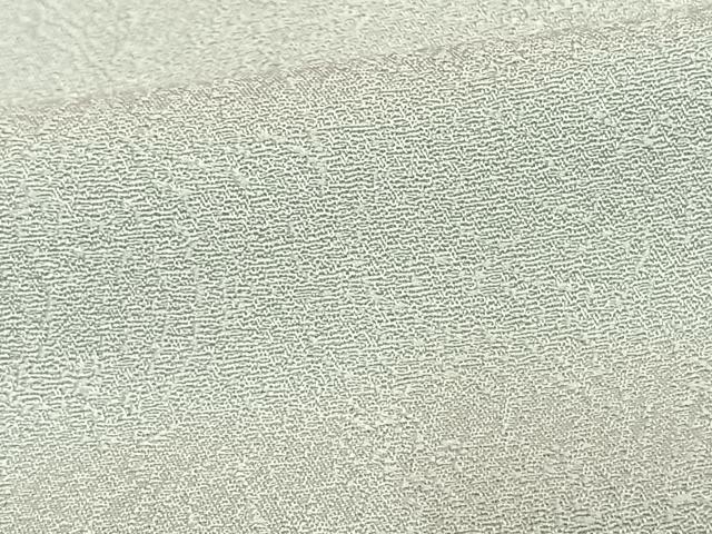 平和屋着物▽上質な色無地　単衣　月白色　正絹　逸品　AAAU8551fy