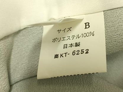 平和屋着物▽小紋 単衣 市松花文 洗える着物 AAAU8564fy