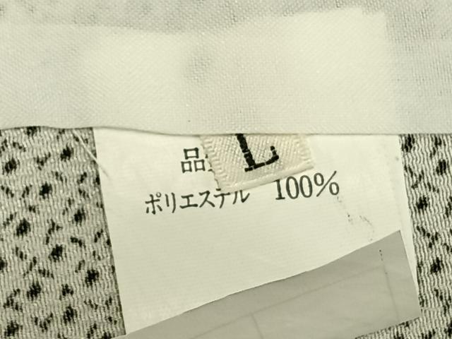 平和屋着物▽小紋 単衣 雪芝文 洗える着物 AAAU8566fy