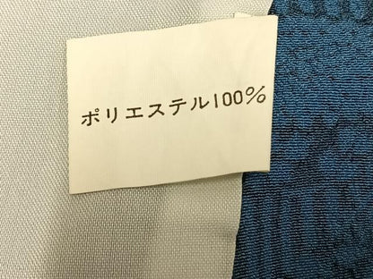 平和屋着物▽小紋 単衣 花蝶文 洗える着物 AAAU8577fy