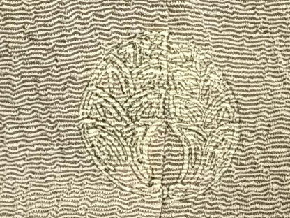 平和屋着物▽上質な色無地 単衣 薄雲鼠色 正絹 逸品 AAAU8581fy