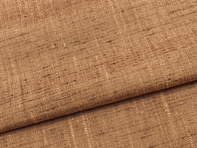平和屋着物▽上質な紬　単衣　霞文　正絹　逸品　AAAU8596fy
