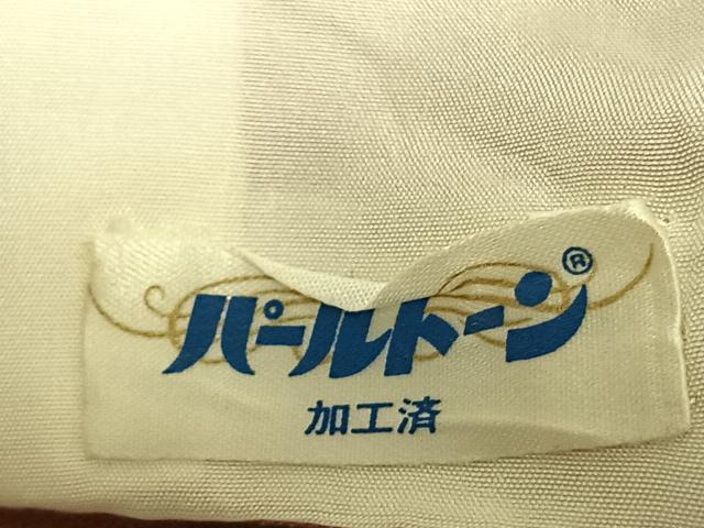 平和屋着物▽訪問着 単衣 手描き 草花文 正絹 逸品 AAAU8597fy