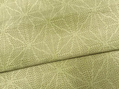 平和屋着物▽上質な紬 単衣 麻の葉文様 正絹 逸品 未使用 AAAU8605fy